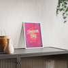 Dream Big Manifestation Poster - Retro Print - Affirmation Wall Art - Aura Wall Art - Trendy Decor - Gradient - Digital Download
