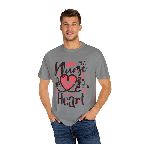 Nurse Appreciation T-Shirt, Heart Graphic Tee, Gift for Nurses, Healthcare Workers, Valentine's Day, Appreciation Gift, Comfortable Fit