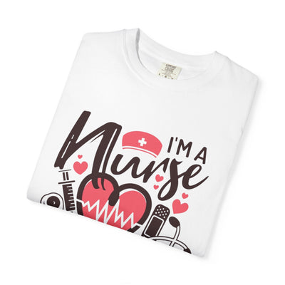 Nurse Appreciation T-Shirt, Heart Graphic Tee, Gift for Nurses, Healthcare Workers, Valentine's Day, Appreciation Gift, Comfortable Fit