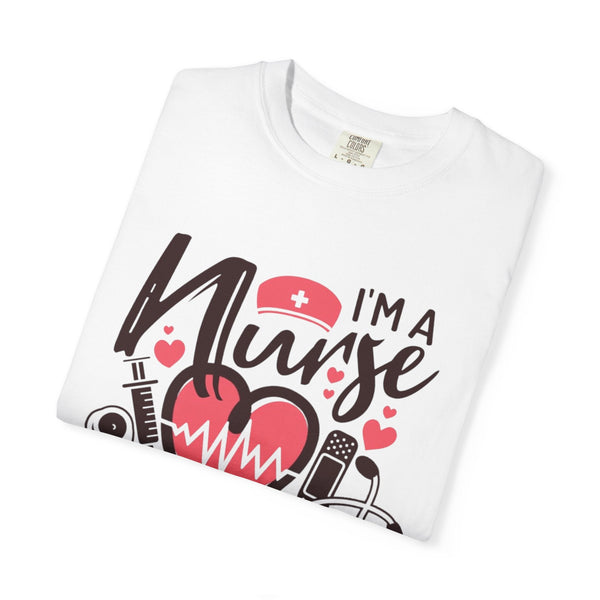 Nurse Appreciation T-Shirt, Heart Graphic Tee, Gift for Nurses, Healthcare Workers, Valentine's Day, Appreciation Gift, Comfortable Fit