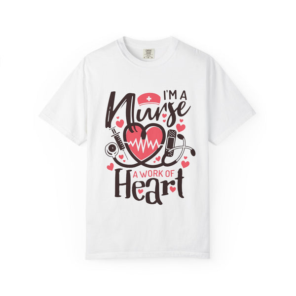 Nurse Appreciation T-Shirt, Heart Graphic Tee, Gift for Nurses, Healthcare Workers, Valentine's Day, Appreciation Gift, Comfortable Fit