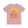 Sunny Vibes Graphic Tee | Unisex Short Sleeve Shirt, Summer Fashion, Gift for Her, Motivational Quote, Casual Outfit