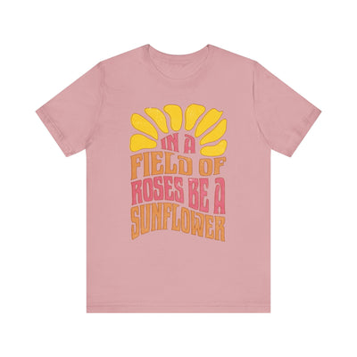 Sunny Vibes Graphic Tee | Unisex Short Sleeve Shirt, Summer Fashion, Gift for Her, Motivational Quote, Casual Outfit