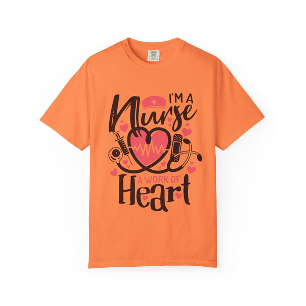 Nurse Appreciation T-Shirt, Heart Graphic Tee, Gift for Nurses, Healthcare Workers, Valentine's Day, Appreciation Gift, Comfortable Fit