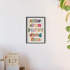 Posters with Wooden Frame