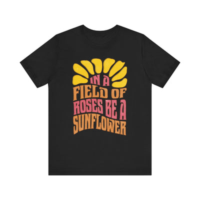 Sunny Vibes Graphic Tee | Unisex Short Sleeve Shirt, Summer Fashion, Gift for Her, Motivational Quote, Casual Outfit