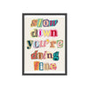 Posters with Wooden Frame