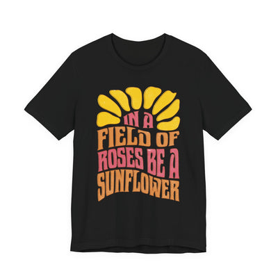 Sunny Vibes Graphic Tee | Unisex Short Sleeve Shirt, Summer Fashion, Gift for Her, Motivational Quote, Casual Outfit