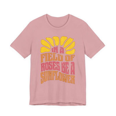 Sunny Vibes Graphic Tee | Unisex Short Sleeve Shirt, Summer Fashion, Gift for Her, Motivational Quote, Casual Outfit