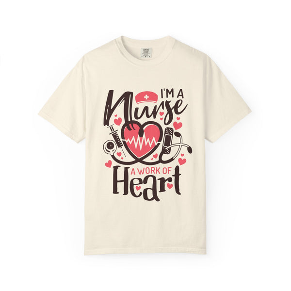Nurse Appreciation T-Shirt, Heart Graphic Tee, Gift for Nurses, Healthcare Workers, Valentine's Day, Appreciation Gift, Comfortable Fit
