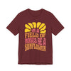 Sunny Vibes Graphic Tee | Unisex Short Sleeve Shirt, Summer Fashion, Gift for Her, Motivational Quote, Casual Outfit