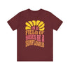 Sunny Vibes Graphic Tee | Unisex Short Sleeve Shirt, Summer Fashion, Gift for Her, Motivational Quote, Casual Outfit