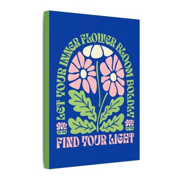 Inspirational Floral Art Print