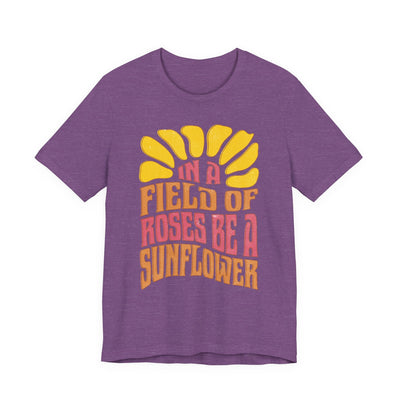 Sunny Vibes Graphic Tee | Unisex Short Sleeve Shirt, Summer Fashion, Gift for Her, Motivational Quote, Casual Outfit