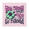 Inspirational Floral Canvas Art