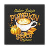 Pumpkin Spice Espresso Canvas Print/ Wal Art