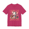 Living the Simple Life Mouse Tee, Cute Animal T-Shirt, Cozy Casual Wear, Garden Party Outfit, Gift for Nature Lovers, Spring Apparel
