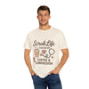 Cute Scrub Life T-shirt, Perfect Gift for Nurses, Medical Staff, Healthcare Workers, Coffee Lovers, Fun Occupational Apparel