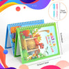 CMTOOP 5 Pack Reusable Water Coloring Book for Toddlers, Water Doodle Book Toys, Paint with Water Books,Mess-Free Coloring Book, Portable Educational Doodle Drawing Toy,Educational Learning Kits Gifts