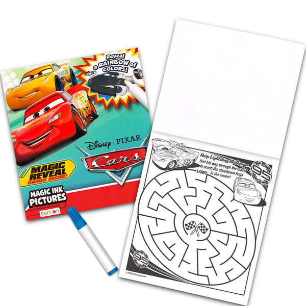 12 Mess Free Imagine Ink Coloring Book Set for Kids - Bulk Bundle with 12 No Mess Coloring Books (Sonic, Bluey, Mickey, Minnie, Spidey, Peppa Pig)