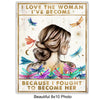 positive Affirmations Boho Wall Decor - I Am Enough Inspirational Quotes for Women - She Whispered Back I Am The Storm Wall Art Set - Women's empowerment Dragonfly Motivational poster for Woman, Girl
