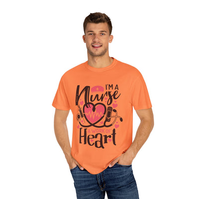 Nurse Appreciation T-Shirt, Heart Graphic Tee, Gift for Nurses, Healthcare Workers, Valentine's Day, Appreciation Gift, Comfortable Fit