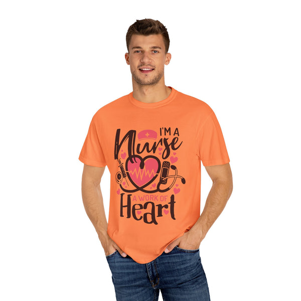 Nurse Appreciation T-Shirt, Heart Graphic Tee, Gift for Nurses, Healthcare Workers, Valentine's Day, Appreciation Gift, Comfortable Fit