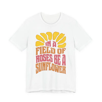 Sunny Vibes Graphic Tee | Unisex Short Sleeve Shirt, Summer Fashion, Gift for Her, Motivational Quote, Casual Outfit
