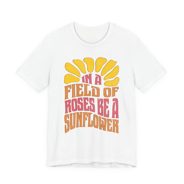 Sunny Vibes Graphic Tee | Unisex Short Sleeve Shirt, Summer Fashion, Gift for Her, Motivational Quote, Casual Outfit