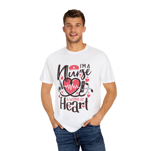 Nurse Appreciation T-Shirt, Heart Graphic Tee, Gift for Nurses, Healthcare Workers, Valentine's Day, Appreciation Gift, Comfortable Fit