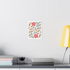 Peace Love and Flowers Art Print