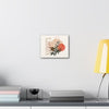 Nature's Muse Canvas Art, Bohemian Home Decor, Floral Wall Art, Gift for Nature Lovers, Botanical Print, Minimalist Interior Accent