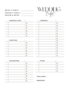Wedding Budget Planner