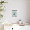 Blue Beauty Art Print