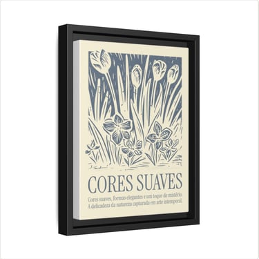 Cores Suaves Art Print