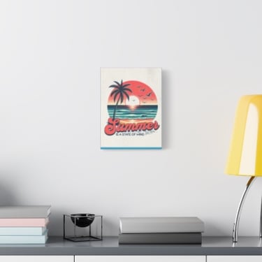 Summer State of Mind Canvas Art